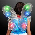 Blinking White LED Fairy Wings